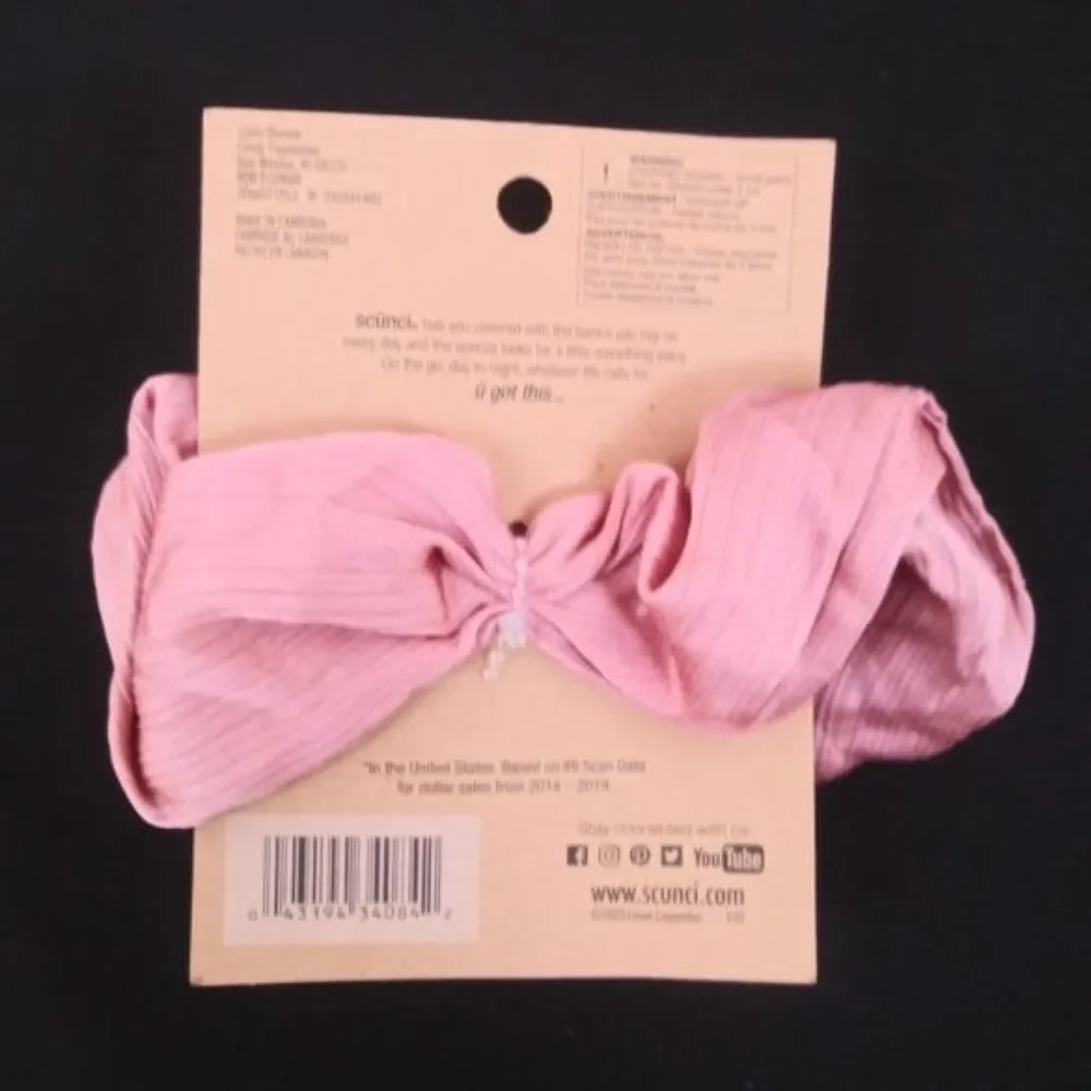 Pink Hair Tie by Scunci‎
